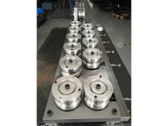 Tube, rod straightening jig